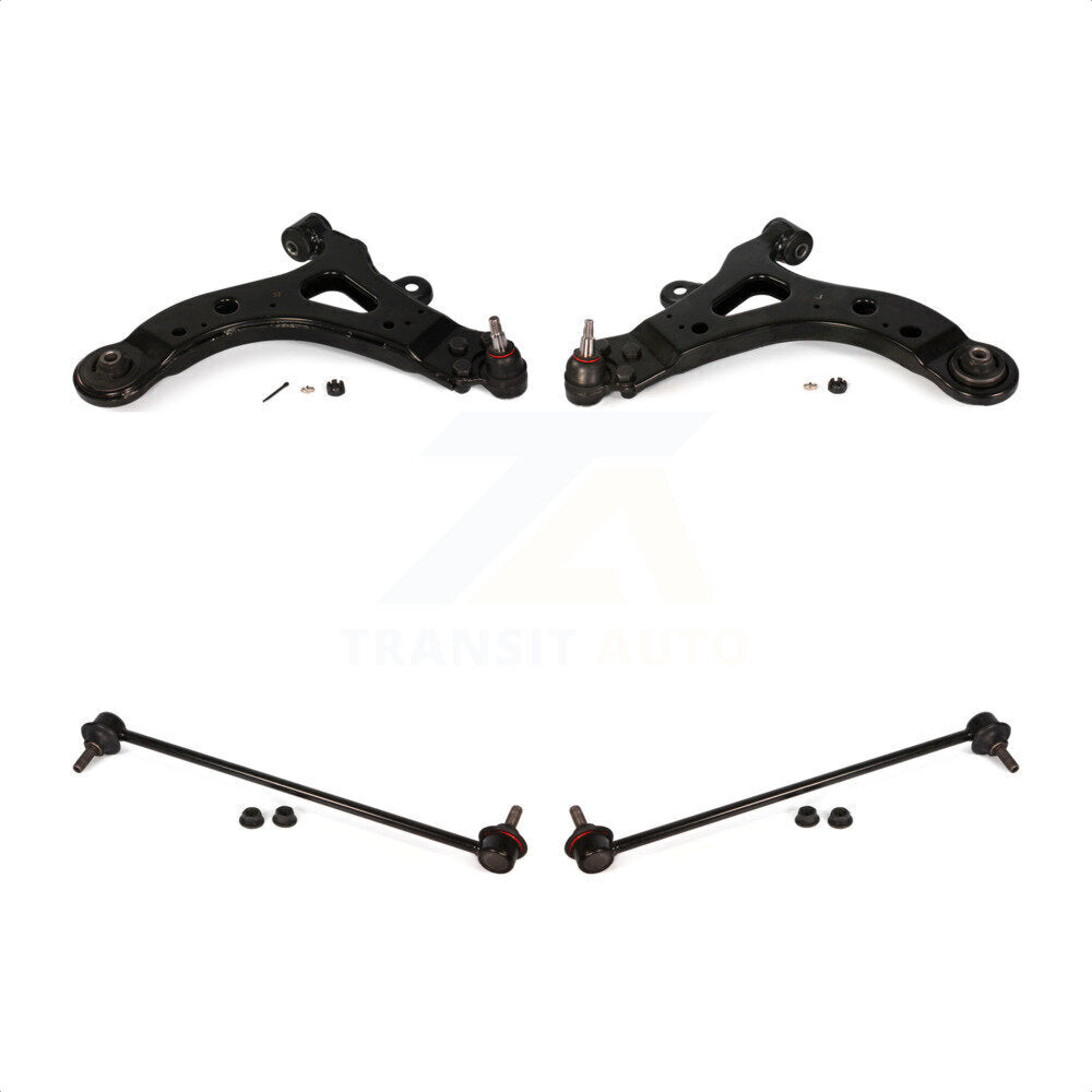 Front Suspension Control Arm And Ball Joint Assembly Stabilizer Bar Link Kit For Chevrolet Uplander Pontiac Montana Buick Terraza Saturn Relay Without Sway Mounting Tab KTR-100153