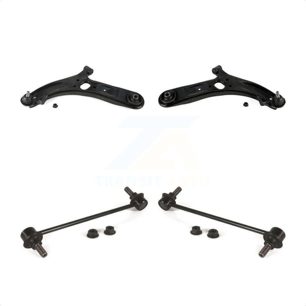 Front Suspension Control Arm And Ball Joint Assembly Stabilizer Bar Link Kit For 2012-2017 Hyundai Accent KTR-100165