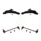 Front Suspension Control Arm And Ball Joint Assembly Stabilizer Bar Link Kit For Toyota Highlander Lexus RX350 Venza RX450h RX350L RX450hL KTR-100167