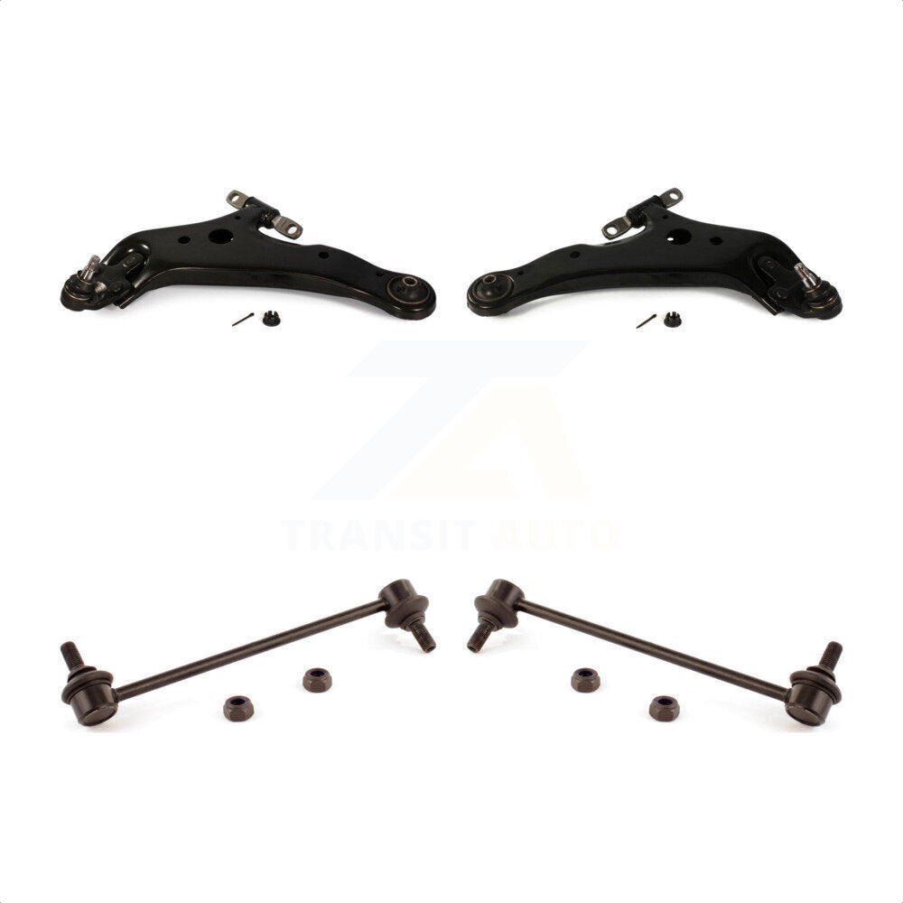 Front Suspension Control Arm And Ball Joint Assembly Stabilizer Bar Link Kit For Toyota Highlander Lexus RX350 Venza RX450h RX350L RX450hL KTR-100167