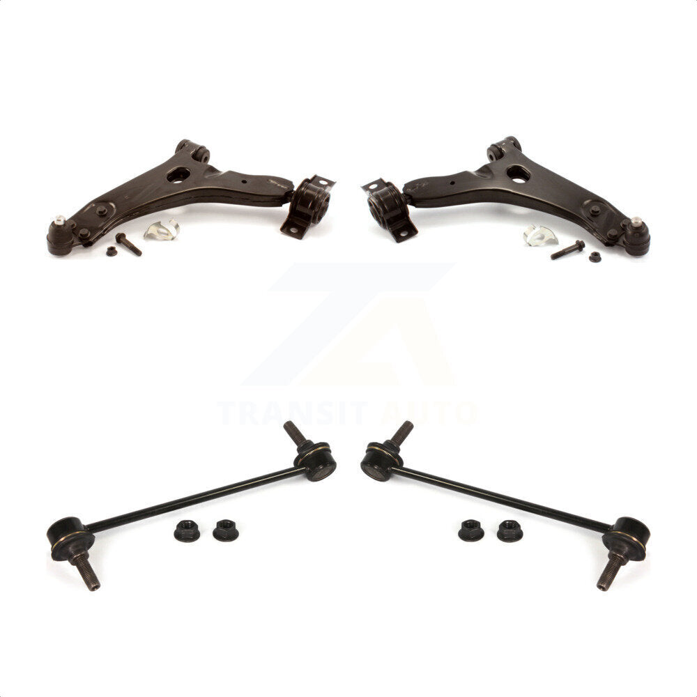 Front Suspension Control Arm And Ball Joint Assembly Stabilizer Bar Link Kit For 2011 Ford Focus 10.70" Length KTR-100187