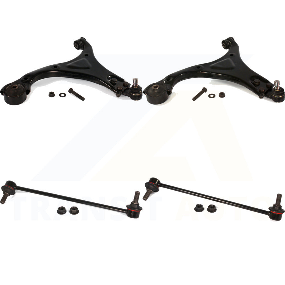 Front Suspension Control Arm And Ball Joint Assembly Stabilizer Bar Link Kit For Hyundai Sonata 12.64" Center To Length KTR-100238
