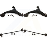 Front Suspension Control Arm And Ball Joint Assembly Stabilizer Bar Link Kit For 2012 Hyundai Sonata GL GLS 13.82" Center To Length KTR-100239