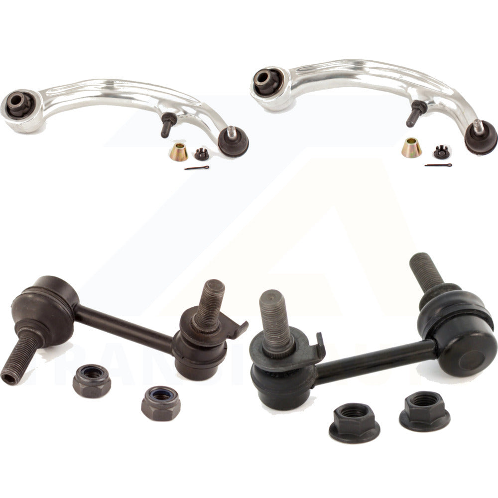 Front Suspension Control Arm And Ball Joint Assembly Stabilizer Bar Link Kit For INFINITI G35 Nissan 350Z KTR-100281