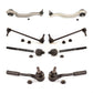 Front Suspension Control Arm And Ball Joint Assembly Steering Tie Rod End Stabilizer Bar Link Kit (8Pc) For 2005-2006 Mercedes-Benz SL55 AMG KTR-100328