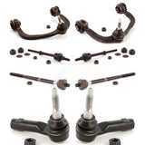 Front Suspension Control Arm And Ball Joint Assembly Steering Tie Rod End Stabilizer Bar Link Kit (8Pc) For Ford F-150 4WD KTR-100354
