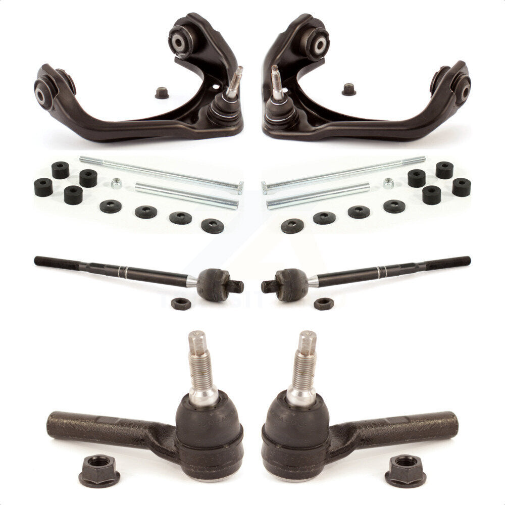 Front Suspension Control Arm And Ball Joint Assembly Steering Tie Rod End Stabilizer Bar Link Kit (8Pc) For Ford Explorer Sport Trac Mercury Mountaineer KTR-100358