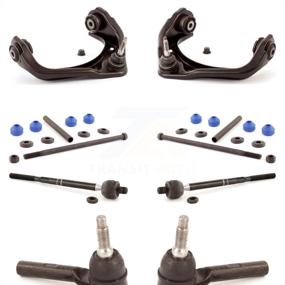 Front Suspension Control Arm And Ball Joint Assembly Steering Tie Rod End Stabilizer Bar Link Kit (8Pc) For Ford Explorer Sport Trac Mercury Mountaineer KTR-100359