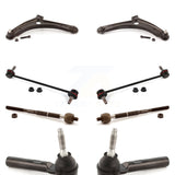 Front Suspension Control Arm And Ball Joint Assembly Steering Tie Rod End Stabilizer Bar Link Kit (8Pc) For 2007-2008 Dodge Caliber KTR-100361