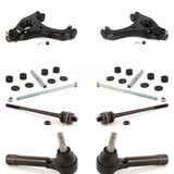 Front Suspension Control Arm And Ball Joint Assembly Steering Tie Rod End Stabilizer Bar Link Kit (8Pc) For Chevrolet Silverado 1500 GMC Sierra Classic KTR-100364