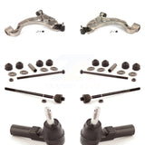 Front Suspension Control Arm And Ball Joint Assembly Steering Tie Rod End Stabilizer Bar Link Kit (8Pc) For Buick LeSabre Cadillac DeVille Park Avenue Pontiac Bonneville Seville Oldsmobile Aurora Riviera KTR-100370