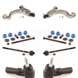 Front Suspension Control Arm And Ball Joint Assembly Steering Tie Rod End Stabilizer Bar Link Kit (8Pc) For Buick LeSabre Cadillac DeVille Park Avenue Pontiac Bonneville Seville Oldsmobile Aurora Riviera KTR-100373