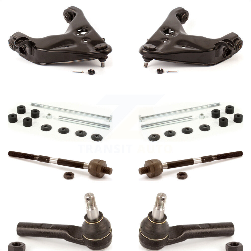 Front Suspension Control Arm And Ball Joint Assembly Steering Tie Rod End Stabilizer Bar Link Kit (8Pc) For Mazda B3000 B4000 KTR-100376