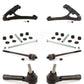 Front Suspension Control Arm And Ball Joint Assembly Steering Tie Rod End Stabilizer Bar Link Kit (8Pc) For Chevrolet Silverado 1500 GMC Tahoe Sierra Suburban Yukon Avalanche XL Cadillac Classic Escalade ESV EXT KTR-100389