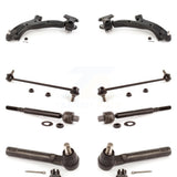 Front Suspension Control Arm And Ball Joint Assembly Steering Tie Rod End Stabilizer Bar Link Kit (8Pc) For 2007-2011 Honda CR-V Vehicles Manufactured In USA KTR-100396