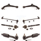 Front Suspension Control Arm And Ball Joint Assembly Steering Tie Rod End Stabilizer Bar Link Kit (8Pc) For 2005-2009 Honda Odyssey Touring KTR-100399