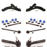 Front Suspension Control Arm And Ball Joint Assembly Steering Tie Rod End Stabilizer Bar Link Kit (8Pc) For Buick Rendezvous Pontiac Aztek KTR-100416