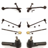 Front Suspension Control Arm And Ball Joint Assembly Steering Tie Rod End Stabilizer Bar Link Kit (8Pc) For 1999-2003 Ford Windstar KTR-100429