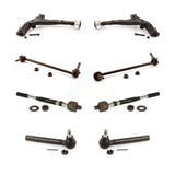 Front Suspension Control Arm And Ball Joint Assembly Steering Tie Rod End Stabilizer Bar Link Kit (8Pc) For 2003-2004 Nissan Murano KTR-100463