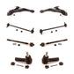Front Suspension Control Arm And Ball Joint Assembly Steering Tie Rod End Stabilizer Bar Link Kit (8Pc) For Toyota Avalon Solara KTR-100465