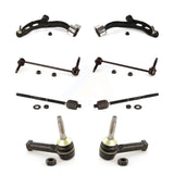 Front Suspension Control Arm And Ball Joint Assembly Steering Tie Rod End Stabilizer Bar Link Kit (8Pc) For Ford Flex Lincoln MKS MKT KTR-100474