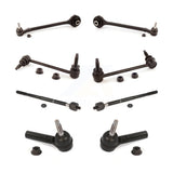 Front Suspension Control Arm And Ball Joint Assembly Steering Tie Rod End Stabilizer Bar Link Kit (8Pc) For Dodge Charger Challenger Chrysler 300 KTR-100482