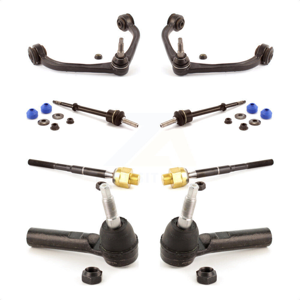 Front Suspension Control Arm And Ball Joint Assembly Steering Tie Rod End Stabilizer Bar Link Kit For Dakota Dodge Mitsubishi Raider Ram KTR-100503