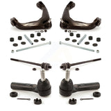 Front Suspension Control Arm And Ball Joint Assembly Steering Tie Rod End Stabilizer Bar Link Kit For Chevrolet Silverado 2500 HD GMC Sierra 3500 Hummer H2 Classic 1500 Suburban Yukon XL Avalanche KTR-100504