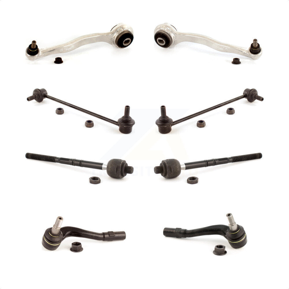 Front Suspension Control Arm And Ball Joint Assembly Steering Tie Rod End Stabilizer Bar Link Kit (8Pc) For Mercedes-Benz C230 C240 C320 CLK350 C280 CLK320 C350 CLK550 CLK55 AMG C32 C55 CLK63 KTR-100511