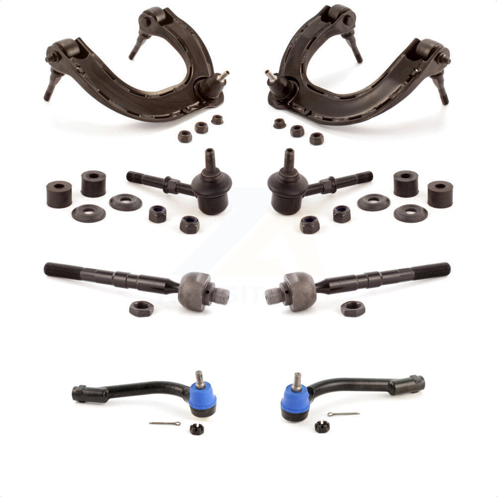 Front Suspension Control Arm And Ball Joint Assembly Steering Tie Rod End Stabilizer Bar Link Kit (8Pc) For Kia Optima Vehicles Without Upper KTR-100516