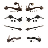 Front Suspension Control Arm And Ball Joint Assembly Steering Tie Rod End Stabilizer Bar Link Kit (8Pc) For Ford Crown Victoria Mercury Grand Marquis Lincoln Town Car Marauder KTR-100524