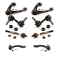 Front Suspension Control Arm And Ball Joint Assembly Steering Tie Rod End Stabilizer Bar Link Kit (8Pc) For 1997-2001 Honda CR-V KTR-100527