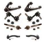 Front Suspension Control Arm And Ball Joint Assembly Steering Tie Rod End Stabilizer Bar Link Kit (8Pc) For 1997-2001 Honda CR-V KTR-100527