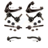Front Suspension Control Arm And Ball Joint Assembly Steering Tie Rod End Stabilizer Bar Link Kit (8Pc) For 1999-2000 Honda Civic Si KTR-100532