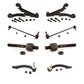 Front Suspension Control Arm And Ball Joint Assembly Steering Tie Rod End Stabilizer Bar Link Kit (8Pc) For Volvo V70 KTR-100538