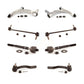 Front Suspension Control Arm And Ball Joint Assembly Steering Tie Rod End Stabilizer Bar Link Kit (8Pc) For 2007-2013 Acura MDX KTR-100569