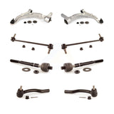 Front Suspension Control Arm And Ball Joint Assembly Steering Tie Rod End Stabilizer Bar Link Kit (8Pc) For 2007-2013 Acura MDX KTR-100569