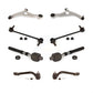 Front Suspension Control Arm And Ball Joint Assembly Steering Tie Rod End Stabilizer Bar Link Kit (8Pc) For Kia Optima KTR-100575