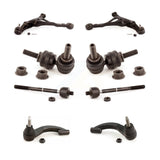 Front Suspension Control Arm And Ball Joint Assembly Steering Tie Rod End Stabilizer Bar Link Kit (8Pc) For Chrysler Sebring Dodge Stratus Cirrus Plymouth Breeze KTR-100580