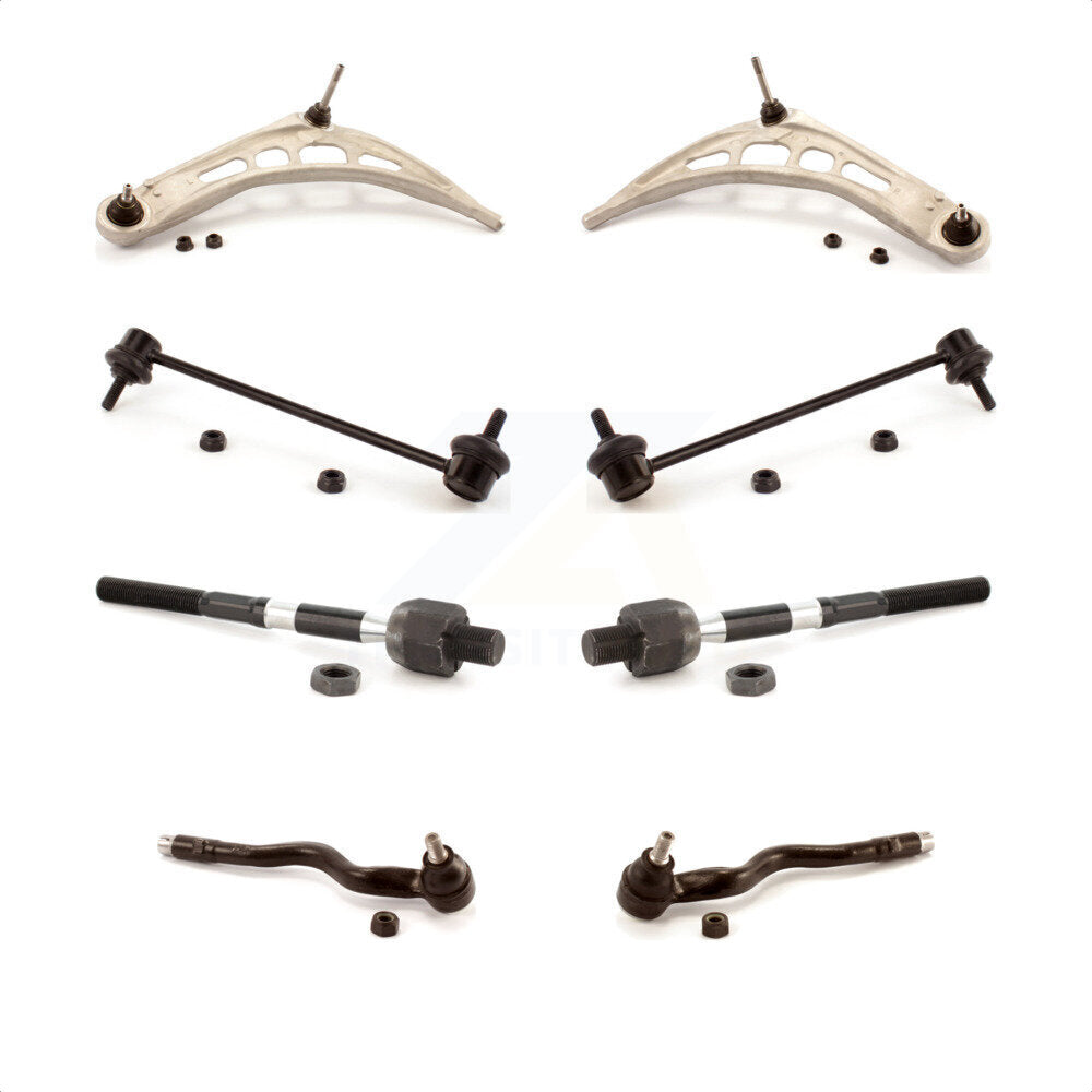 Front Suspension Control Arm And Ball Joint Assembly Steering Tie Rod End Stabilizer Bar Link Kit (8Pc) For BMW 325i 325Ci Z4 330Ci 330i 323i 328i 323Ci 328Ci 320i KTR-100587