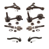 Front Suspension Control Arm And Ball Joint Assembly Steering Tie Rod End Stabilizer Bar Link Kit (8Pc) For Honda Civic 1.3L KTR-100598