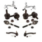 Front Suspension Control Arm And Ball Joint Assembly Steering Tie Rod End Stabilizer Bar Link Kit (8Pc) For INFINITI G35 KTR-100613