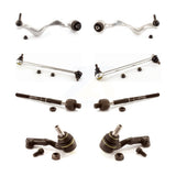 Front Suspension Control Arm And Ball Joint Assembly Steering Tie Rod End Stabilizer Bar Link Kit (8Pc) For 2006 BMW 325xi Sedan KTR-100617