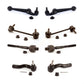 Front Suspension Control Arm And Ball Joint Assembly Steering Tie Rod End Stabilizer Bar Link Kit (8Pc) For Mazda 6 KTR-100621