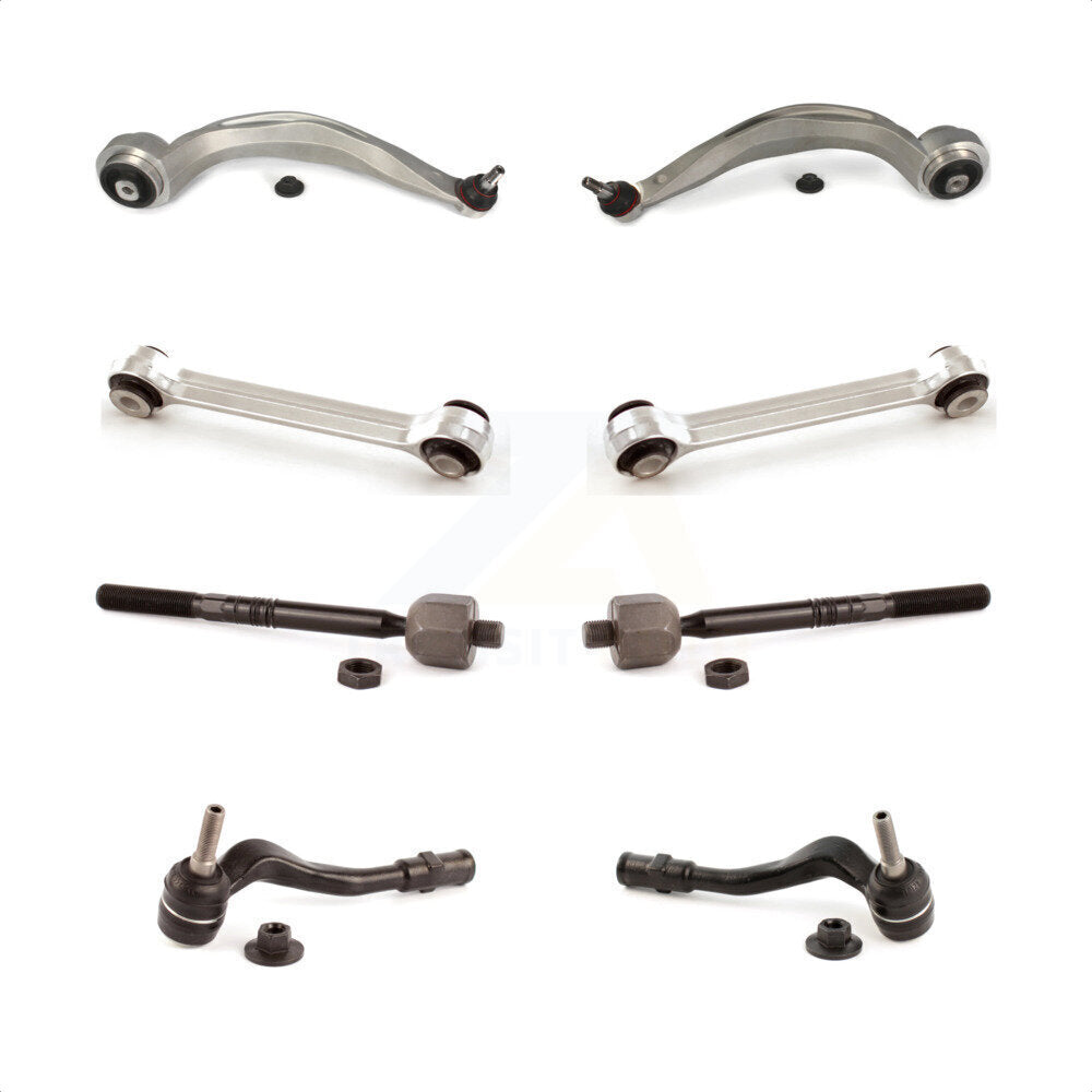 Front Suspension Control Arm And Ball Joint Assembly Steering Tie Rod End Stabilizer Bar Link Kit (8Pc) For Audi A4 Q5 A5 Quattro S5 allroad S4 KTR-100634