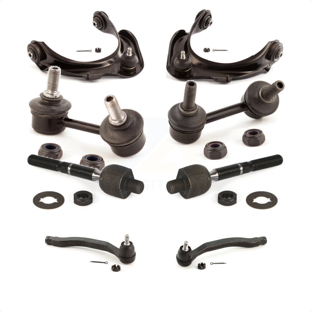 Front Suspension Control Arm And Ball Joint Assembly Steering Tie Rod End Stabilizer Bar Link Kit (8Pc) For Honda Accord Acura TL CL KTR-100637