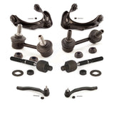 Front Suspension Control Arm And Ball Joint Assembly Steering Tie Rod End Stabilizer Bar Link Kit (8Pc) For Honda Accord Acura TL CL KTR-100637