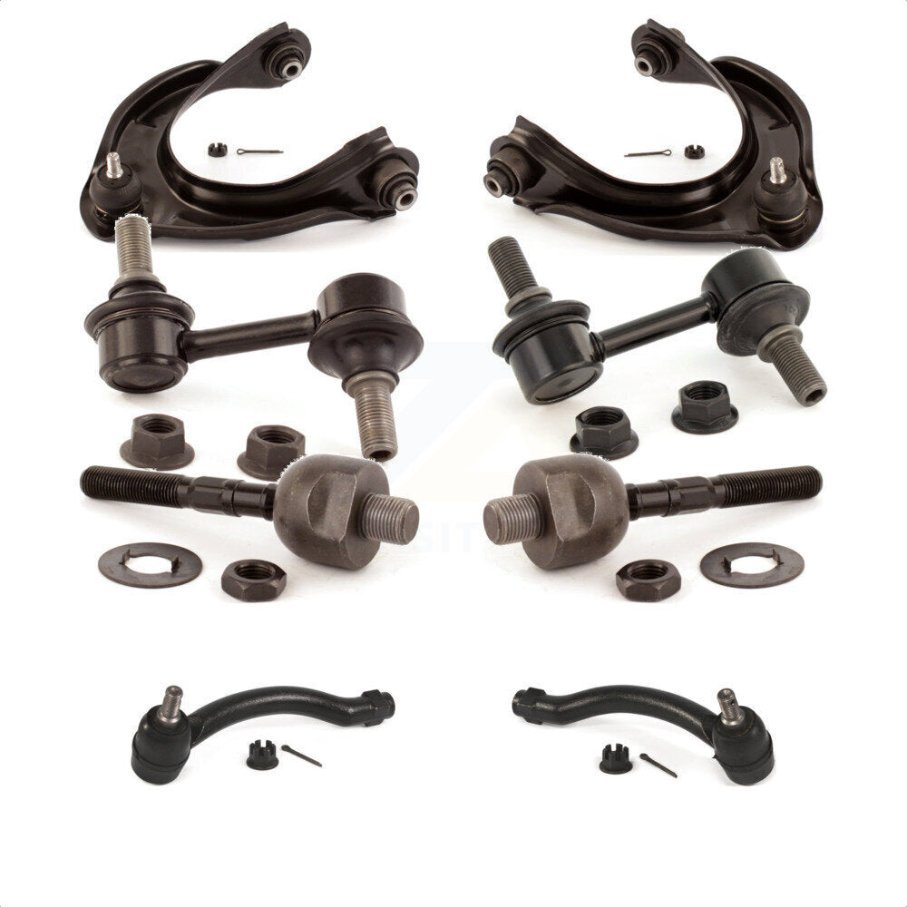 Front Suspension Control Arm And Ball Joint Assembly Steering Tie Rod End Stabilizer Bar Link Kit (8Pc) For 2009-2014 Acura TL KTR-100638