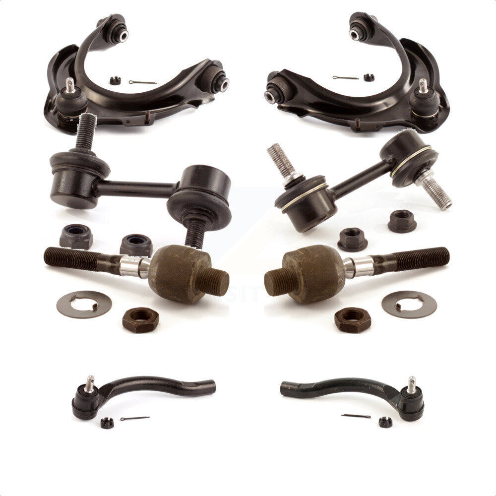 Front Suspension Control Arm And Ball Joint Assembly Steering Tie Rod End Stabilizer Bar Link Kit (8Pc) For Honda Accord Acura TSX KTR-100641