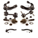 Front Suspension Control Arm And Ball Joint Assembly Steering Tie Rod End Stabilizer Bar Link Kit (8Pc) For Honda Accord Acura TSX KTR-100641